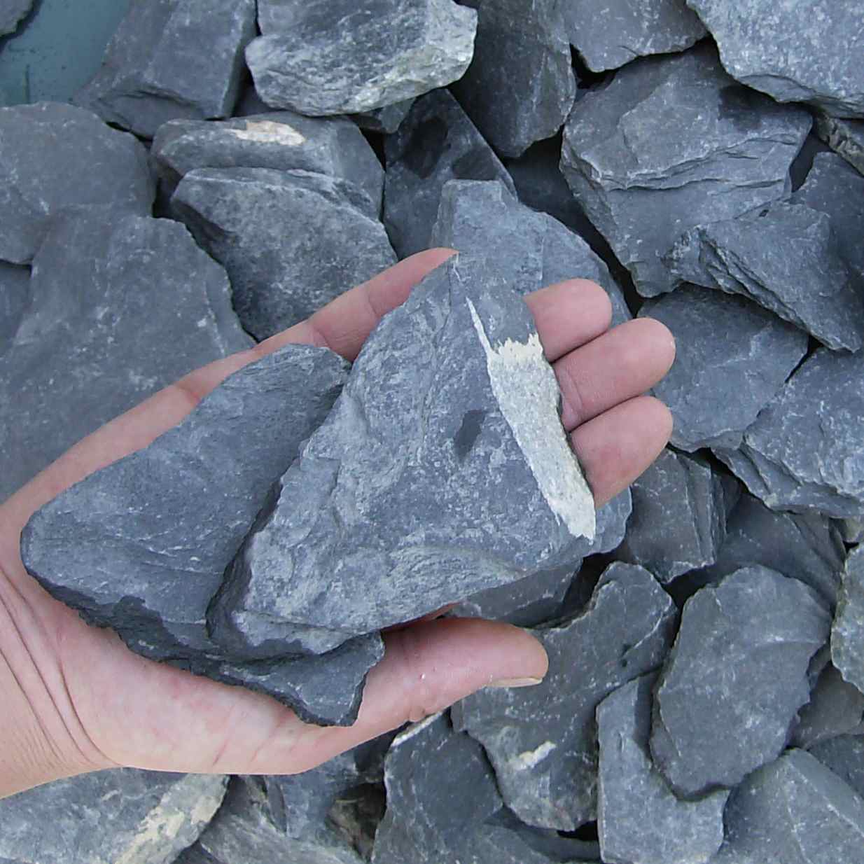 Canadian Slate breuksteen -- 1400KG  Bigbag 1m3