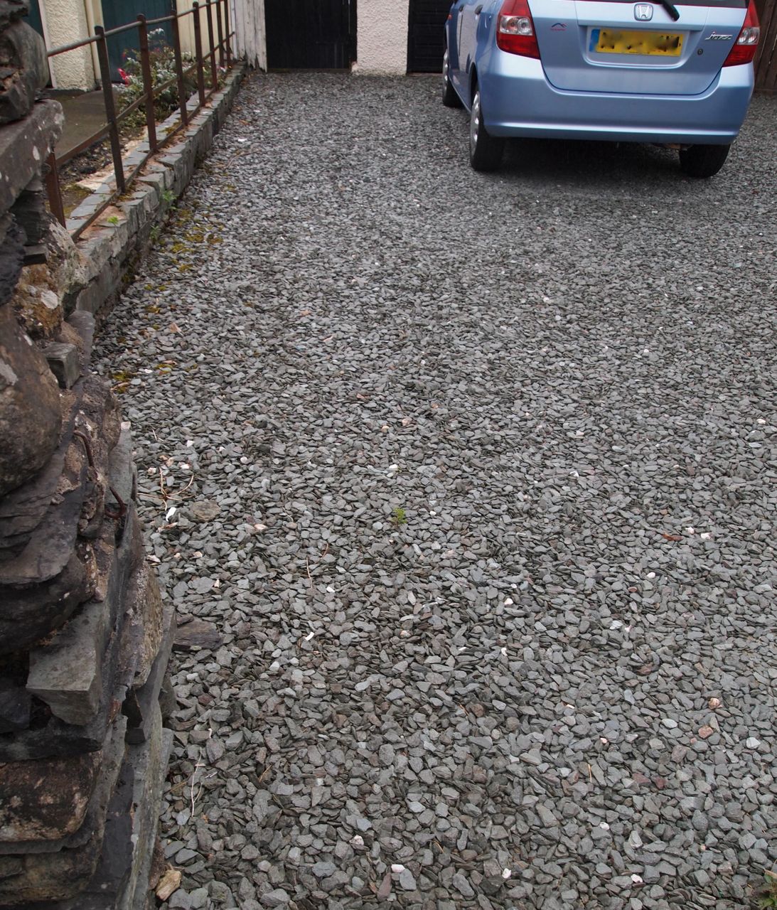 Canadian slate groen tuin