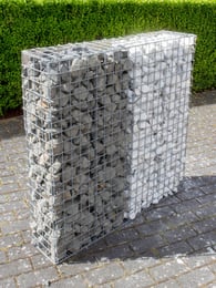 Schanskorf 100x100x20cm gevuld