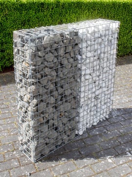 Schanskorf 100x100x20cm gevuld