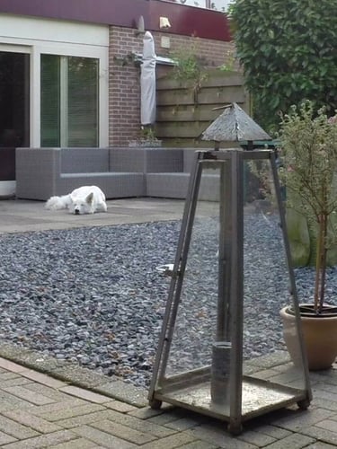 Ardenner split grijs 14 - 20mm aangelegde siertuin