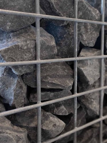 Basalt breuksteen 50 - 80mm (5 - 8cm)