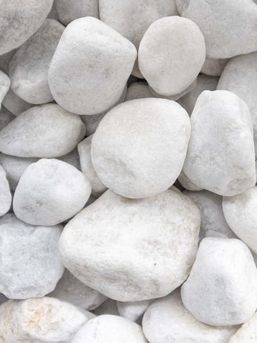 Carrara keien 40 - 80mm (4 - 8cm)