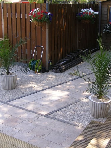 Castle grind 5 - 8mm aangelegde tuin 