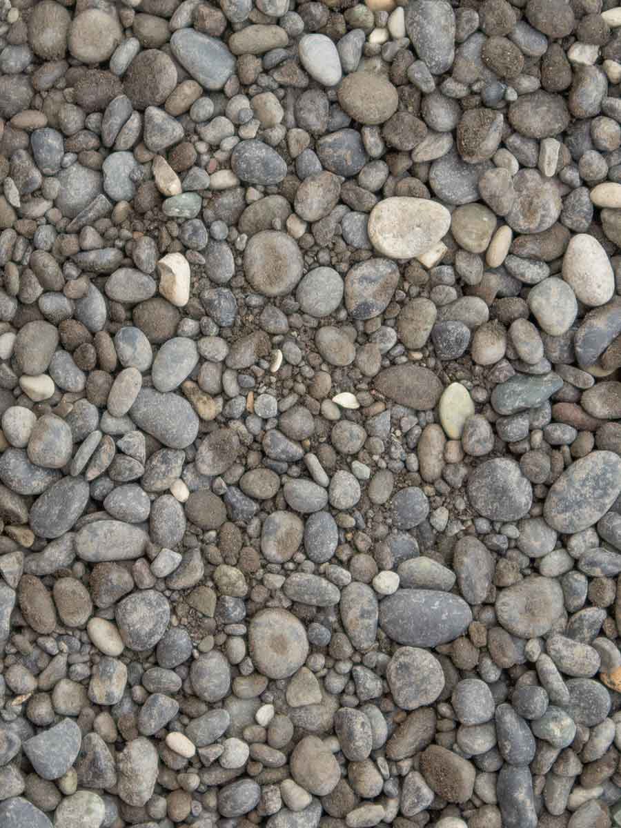 Opruiming Beach Pebbles Zwart 0 5mm 1250kg Midibag 0 7m3