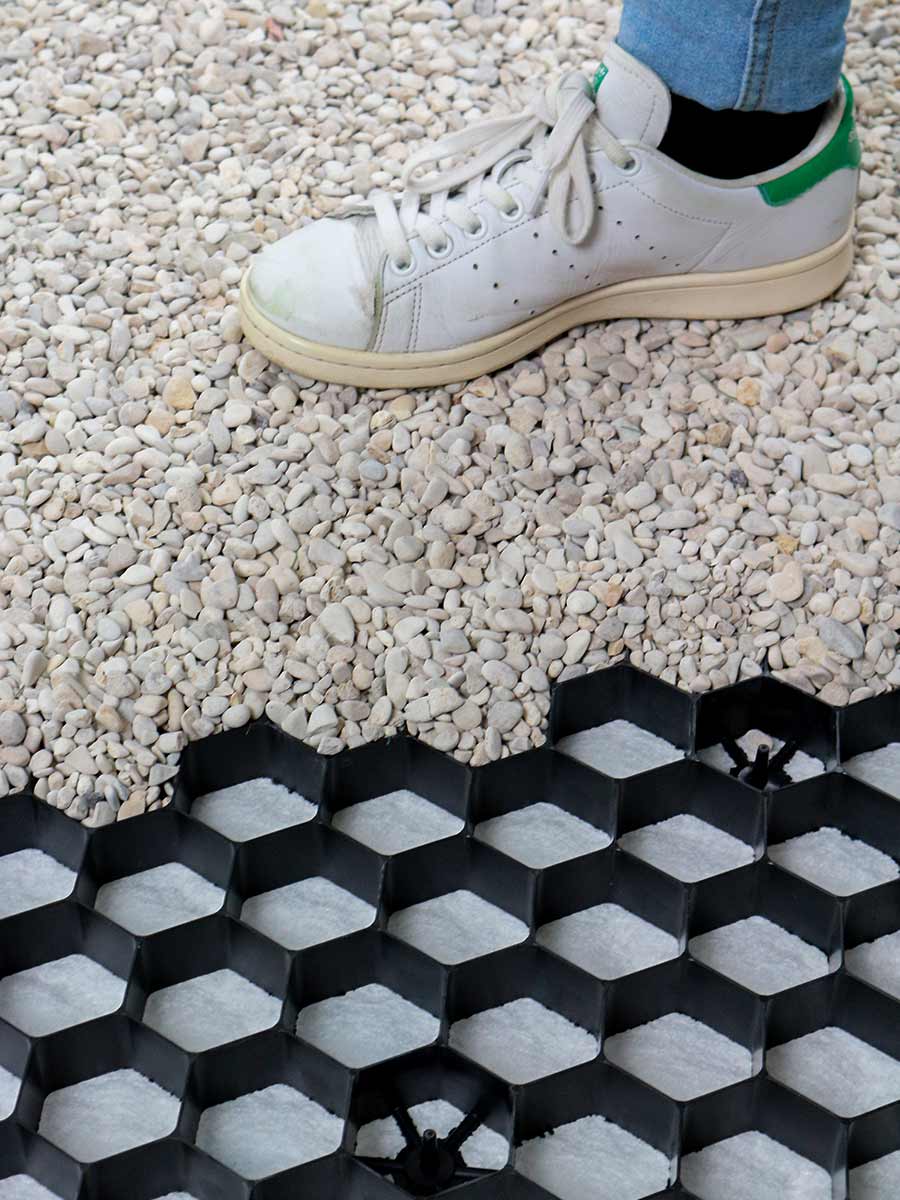 EuroGravel PLUS grindplaten goed beloopbaar