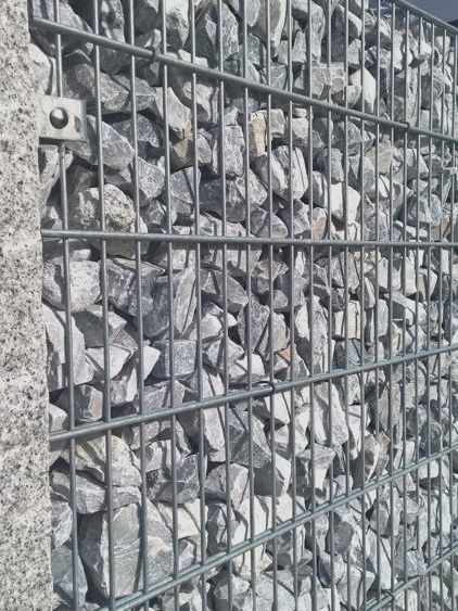 Ice blue breuksteen schanskorf (60 - 120)