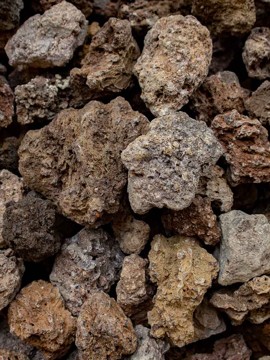 Lava brokken 40 - 80mm (4 - 8cm)
