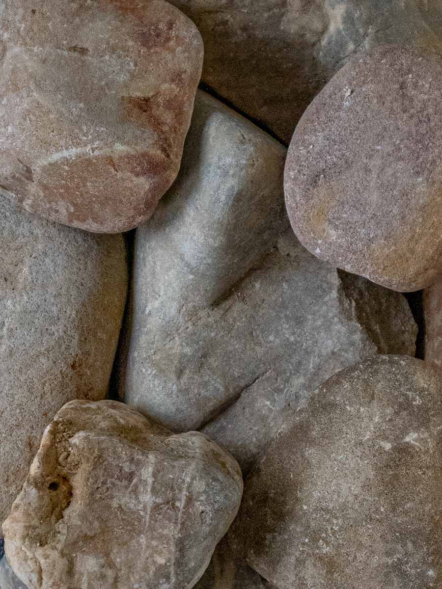 Maaskeien / Rijnkeien 90 - 130mm (9 - 13cm) 