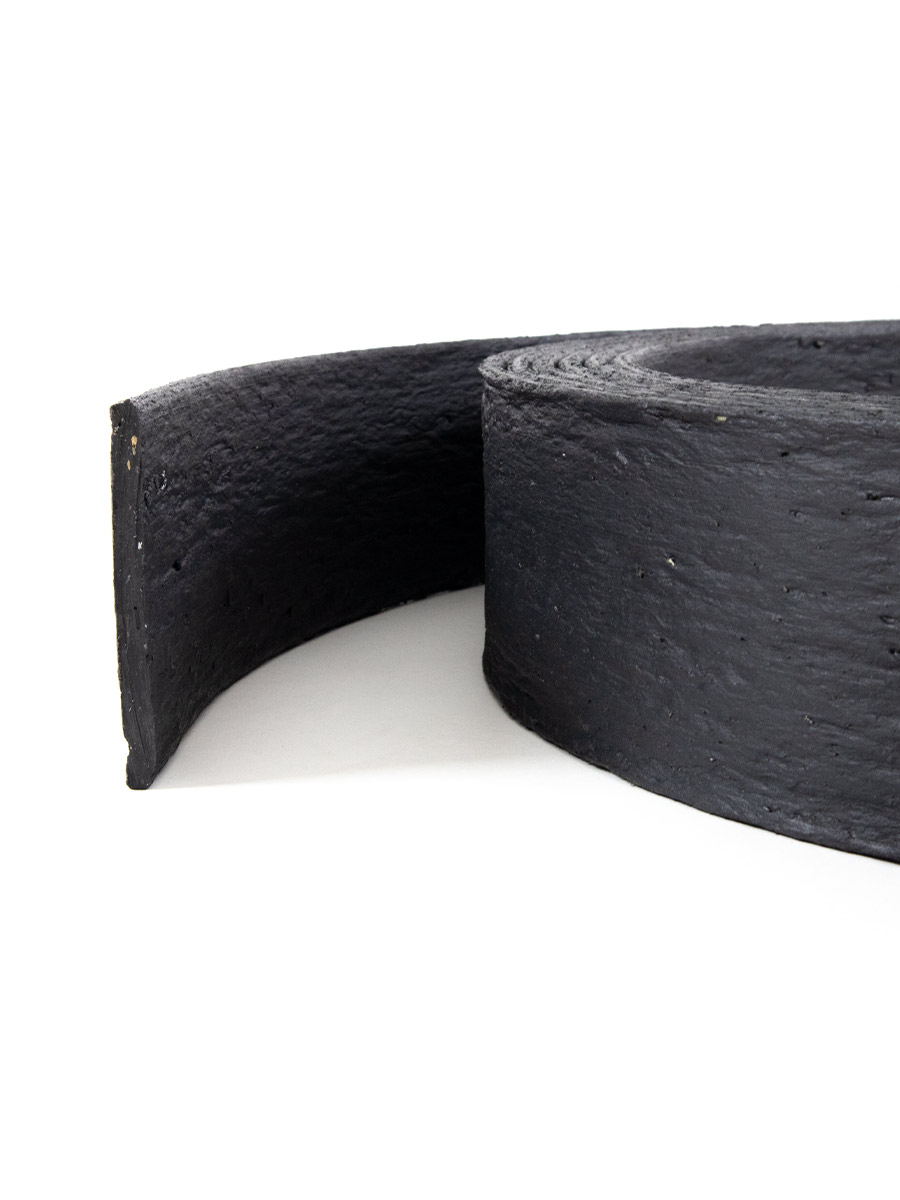 Multi-Edge ECO borderrol 20m lengte, 10cm hoogte, kleur zwart