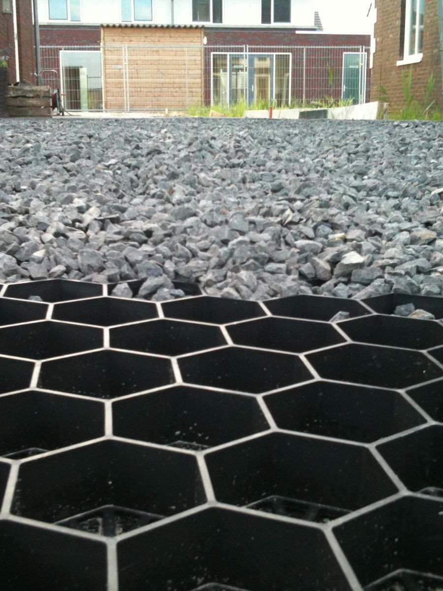 Grindplaten Easygravel klein gevuld