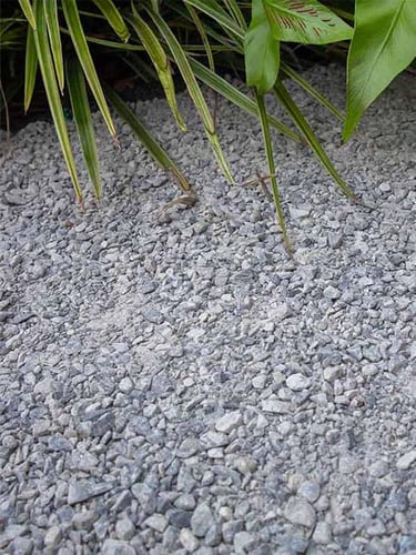Dolomiet silver-grey 0 - 5mm aangelegd