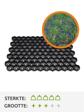 Easygravel 3XL grasplaat zwart 
