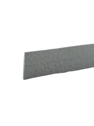 Kantopsluiting Ecolat recht 2m x 14cm Grijs