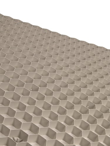 Vier pallets grindplaten EuroGravel PLUS beige (170,2m2)