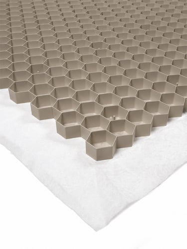 Vier pallets grindplaten EuroGravel PLUS beige (170,2m2)