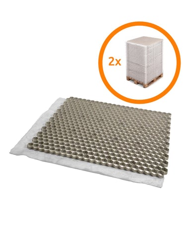 Twee pallets grindplaten EuroGravel PLUS beige (85,1m2)