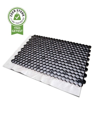 EuroGravel splitplaat zwart