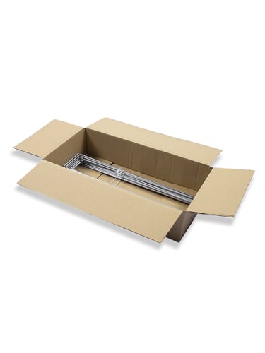 Grondpennen U-vorm verzinkt, 38cm x 8cm x 4mm - Doos 20 stuks