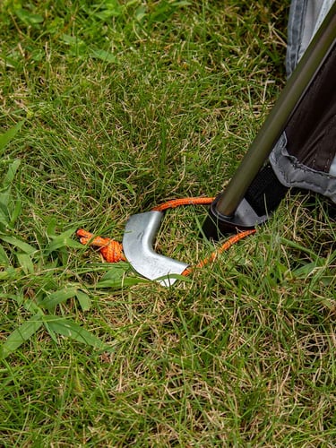 Grondpennen ADVANCE verzinkt tentharing
