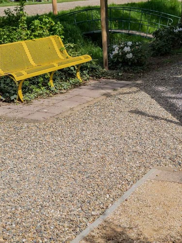 Japanse split aangelegde tuin
