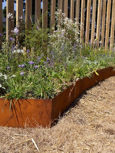 Multi-Edge ADVANCE Afboording Corten staal, per stuk