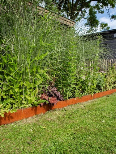Multi-Edge ADVANCE Essential Afboording-Cortenstaal-1 meter (100cm)