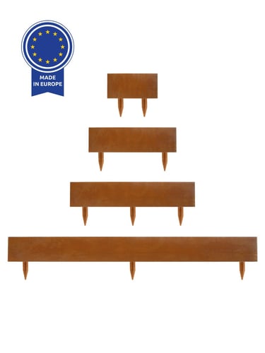 Multi-Edge ADVANCE borderrand Corten staal, verschillende afmetingen