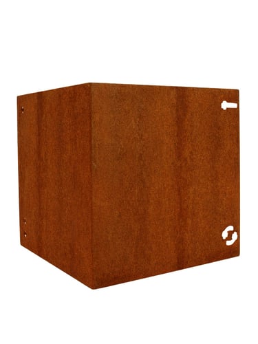 Multi-Edge METAL Hoekstuk Corten staal 37,5cm