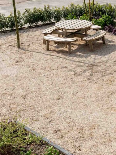 Achterhoeks Padvast aangelegd