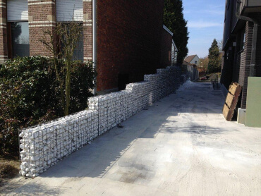 Steenschutting van Crystal White breuksteen Steenschutting van Crystal White breuksteen