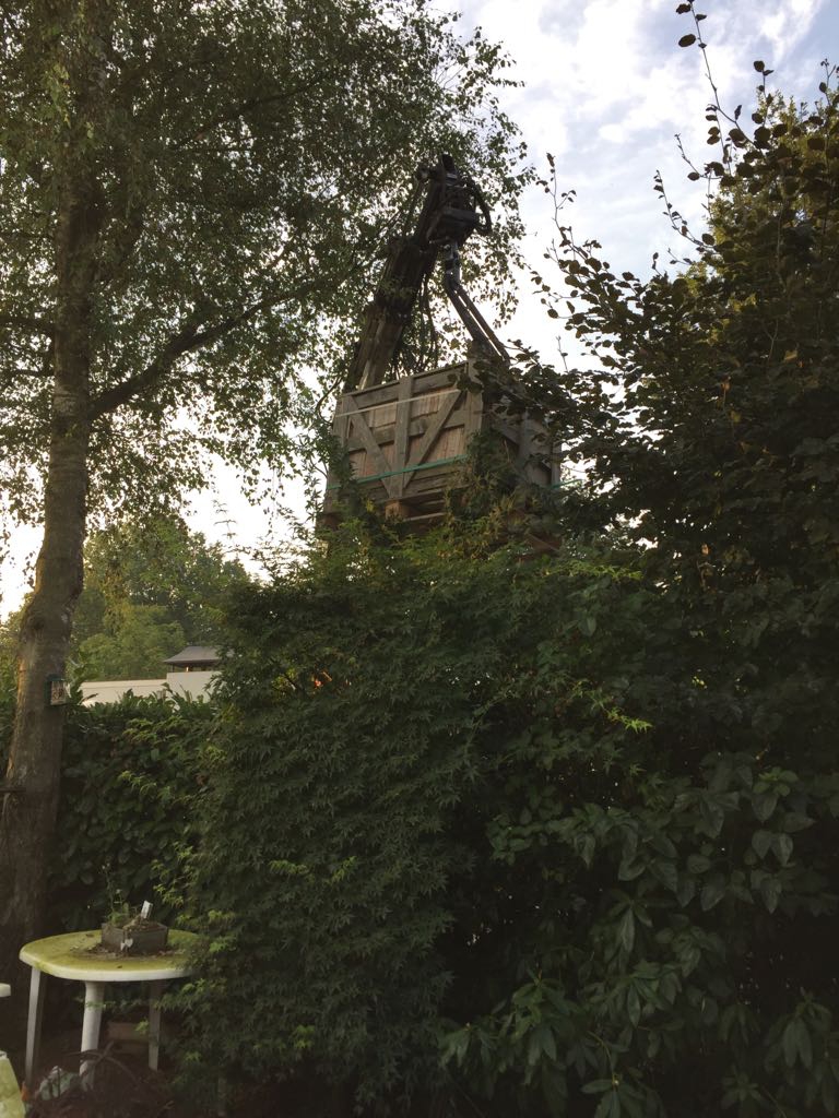 levering over de heg